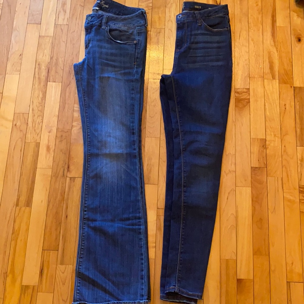 Two pair of jeans